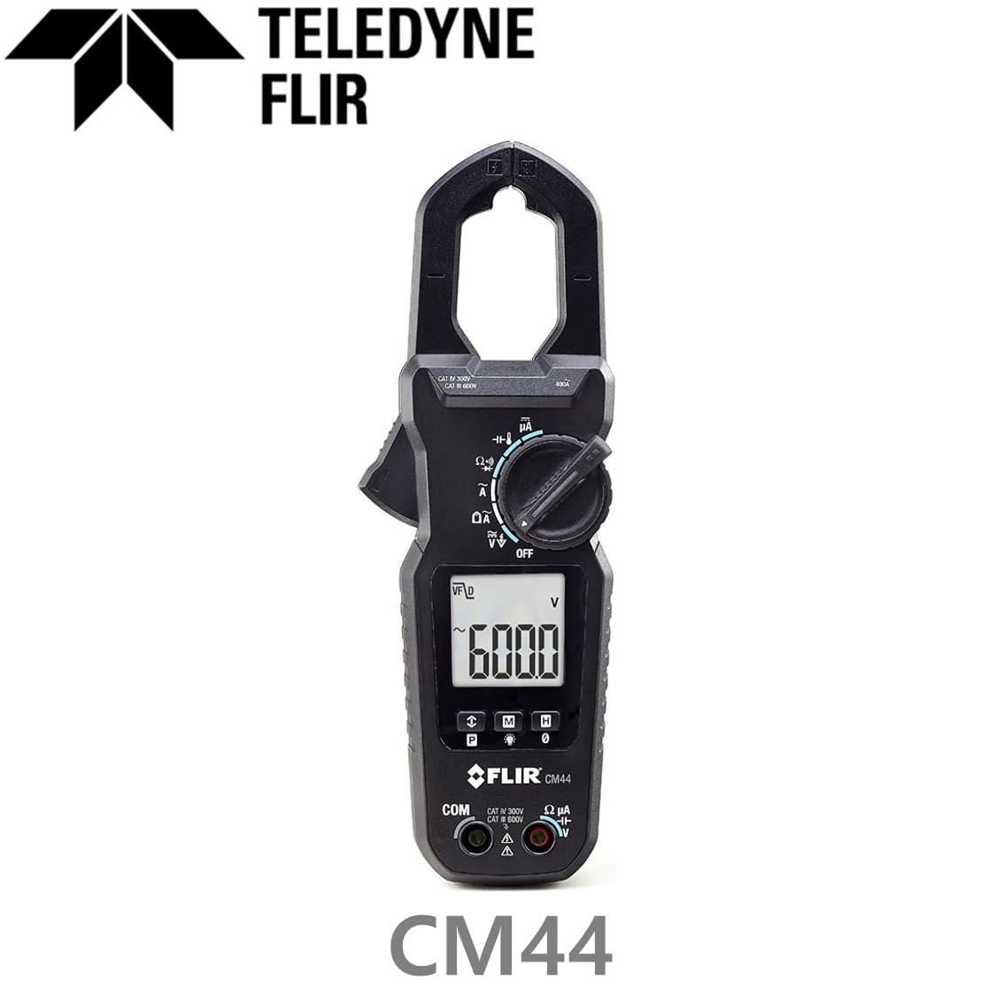 [ FLIR CM44 ] 플리어 디지털 클램프미터 AC 400A, TRUE-RMS