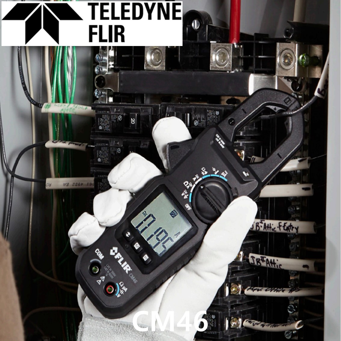 FLIR CM46  AC/DC 400A 디지털 클램프미터(TRUE-RMS)