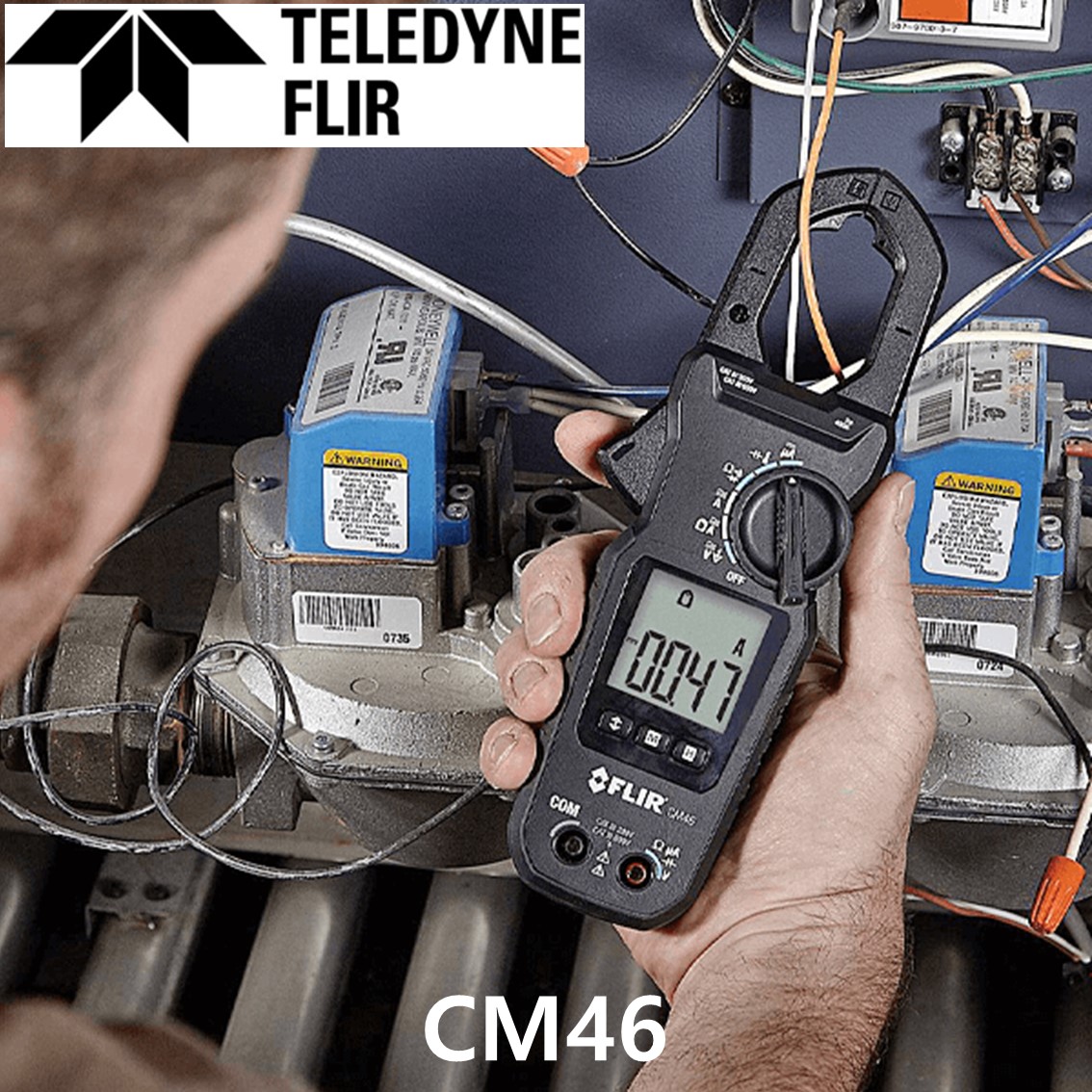 FLIR CM46  AC/DC 400A 디지털 클램프미터(TRUE-RMS)