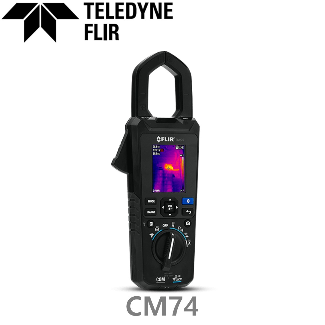 FLIR CM74  플리어 디지털 클램프미터 AC/DC 600A