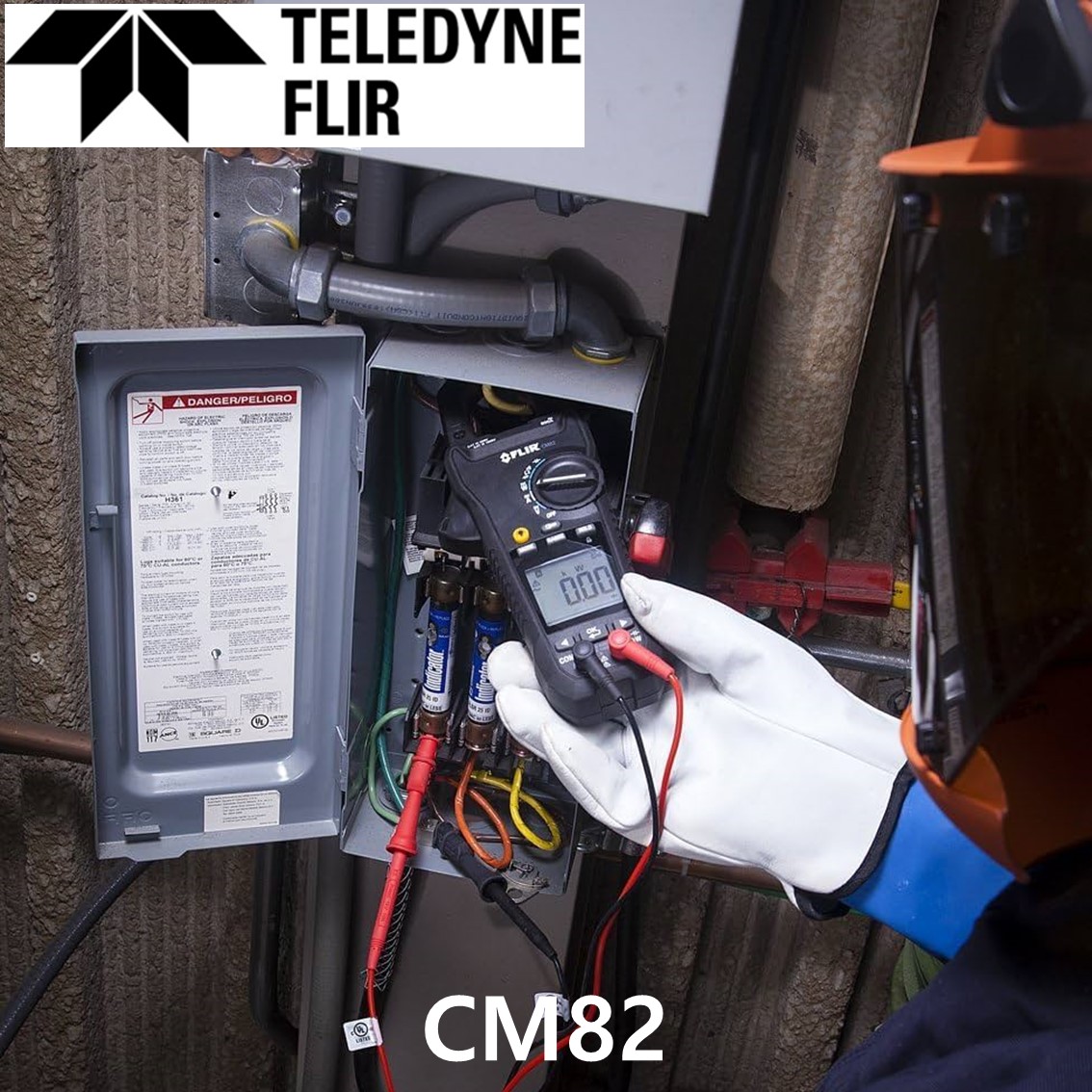FLIR CM82  플리어 전력 클램프미터 AC/DC 600A, TRUE-RMS, 고조파측정