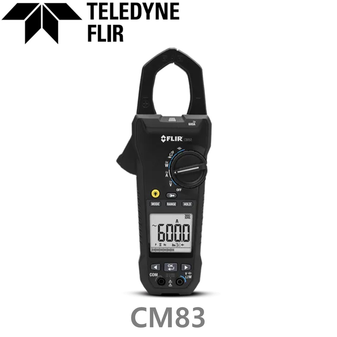FLIR CM82  플리어 전력 클램프미터 AC/DC 600A, TRUE-RMS, 고조파측정