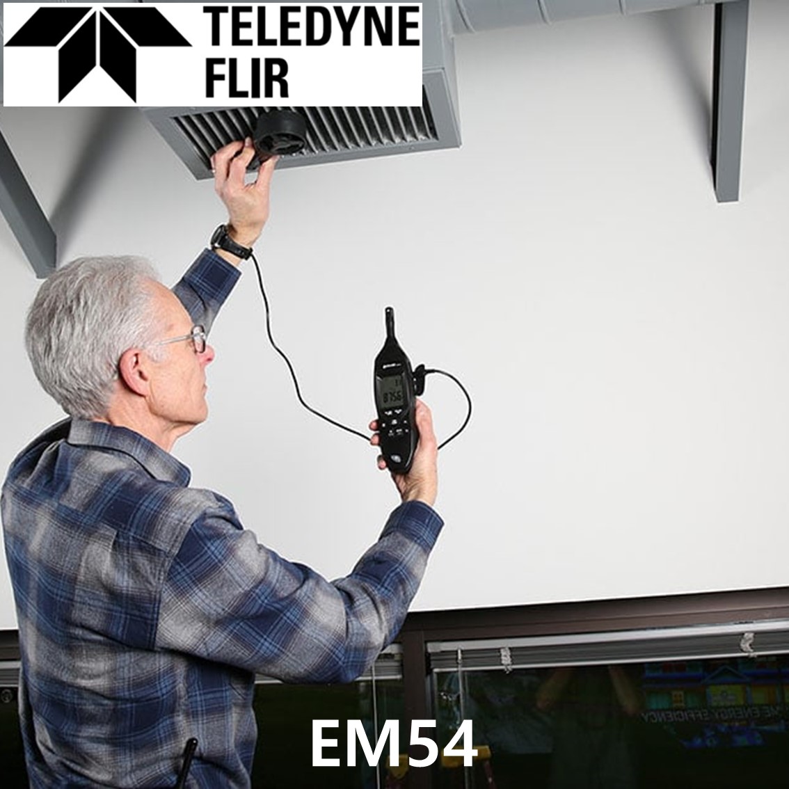 [ FLIR EM54 ] 플리어 다기능 실내환경측정기, 풍속계, 온도계, 습도계 EM54
