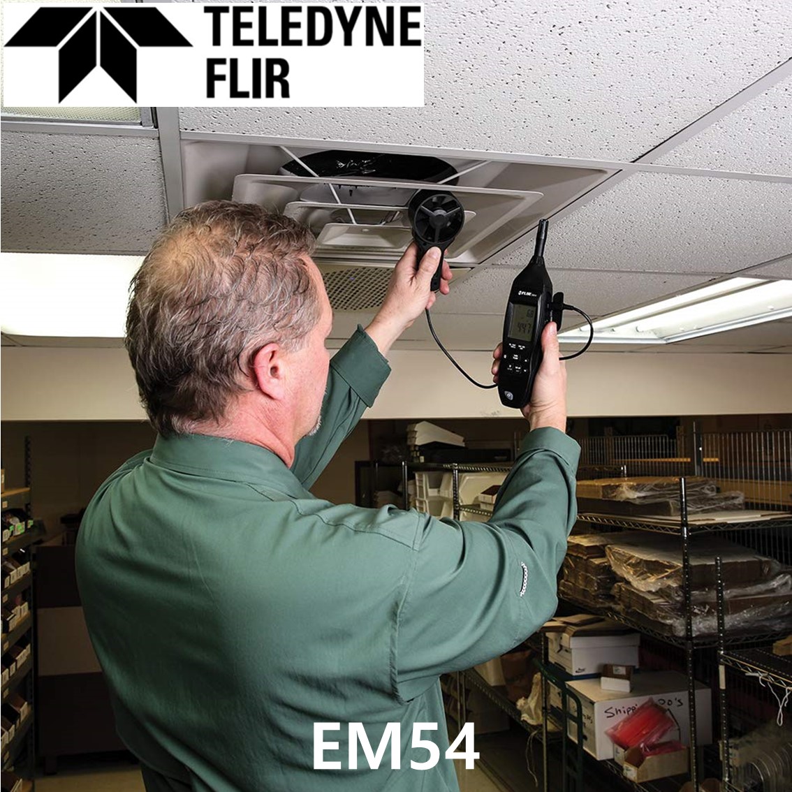 FLIR EM54  플리어 다기능 실내환경측정기, 풍속계, 온도계, 습도계 EM54