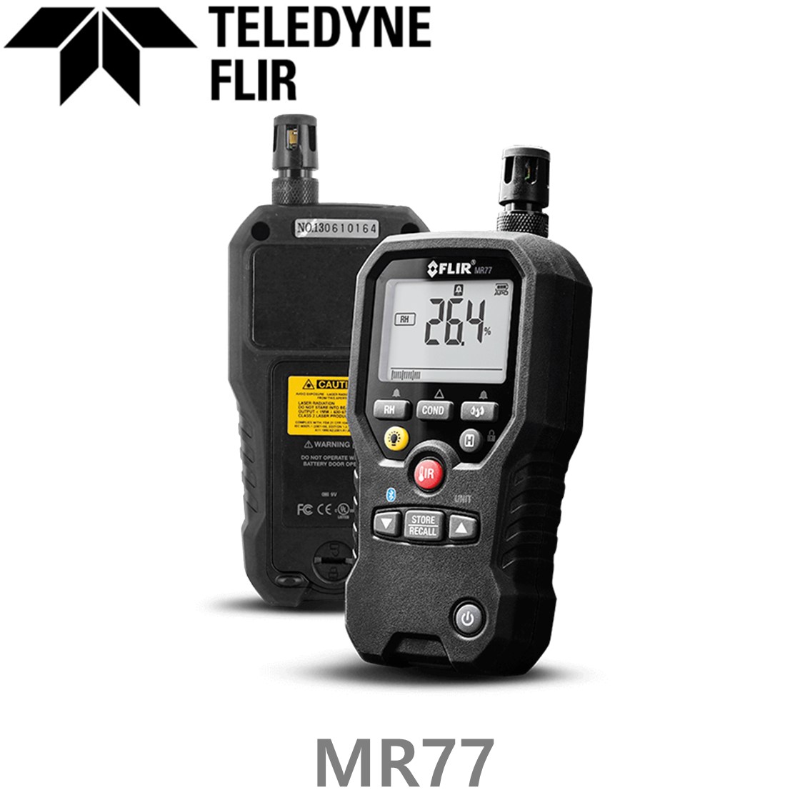 [ FLIR MR77 ] 플리어 전문가용 목재수분측정기(무핀,탐침), 온습도계, 이슬점, 응축점, 적외선온도계