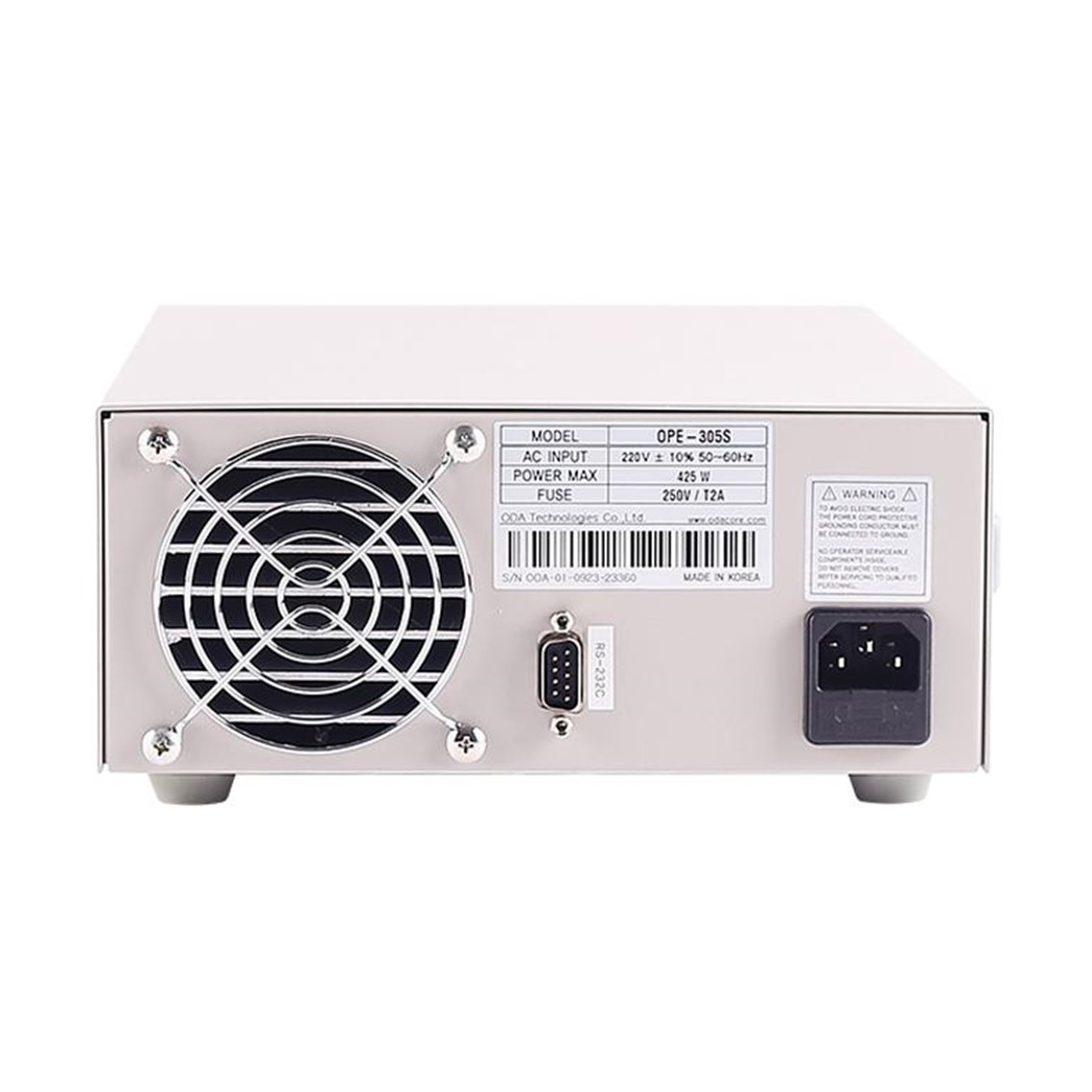 ODA OPE-3020S  30V/20A/600W 프로그래머블 DC파워서플라이, DC전원공급기