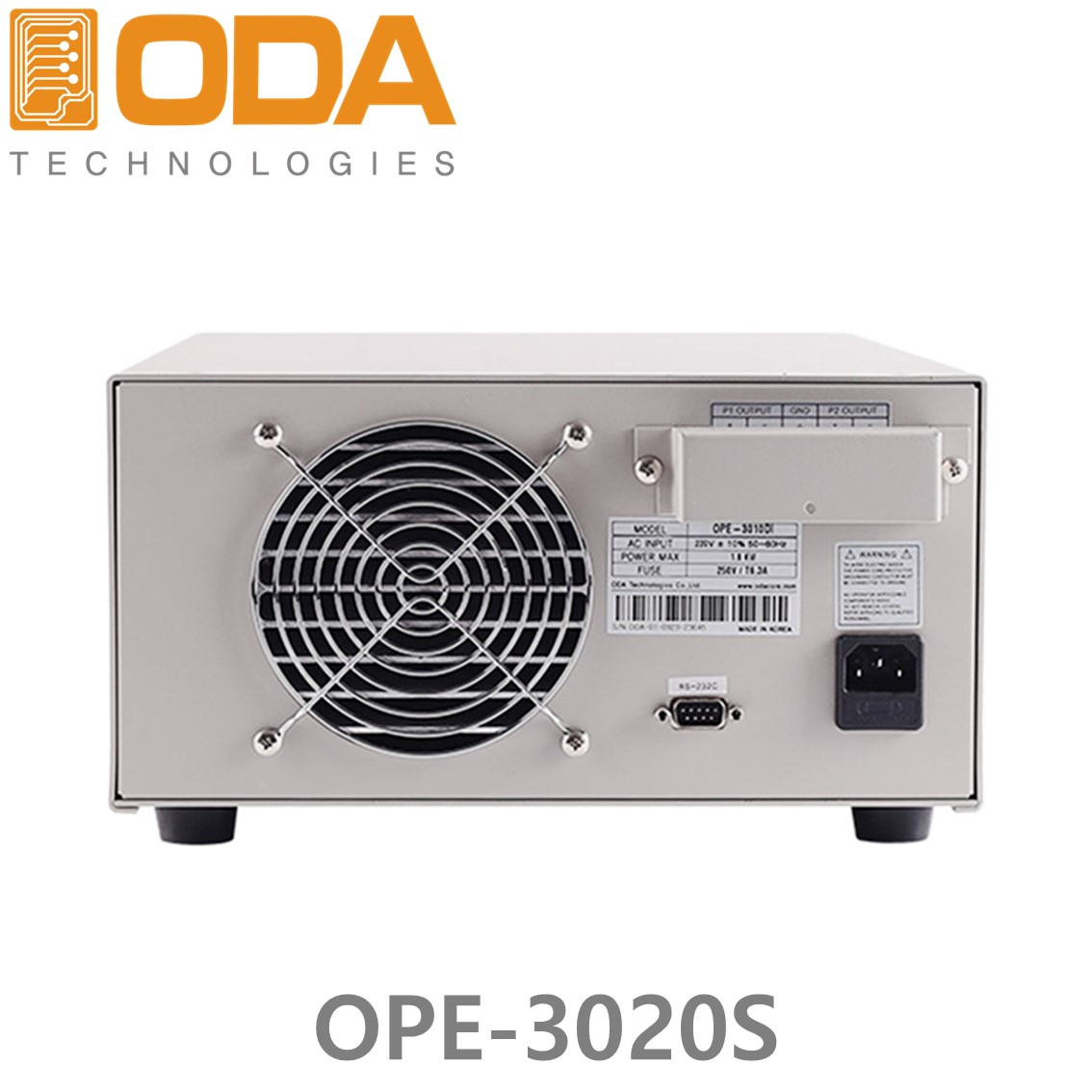 [ ODA ] OPE-3020S  30V/20A/600W 직류 전원공급기