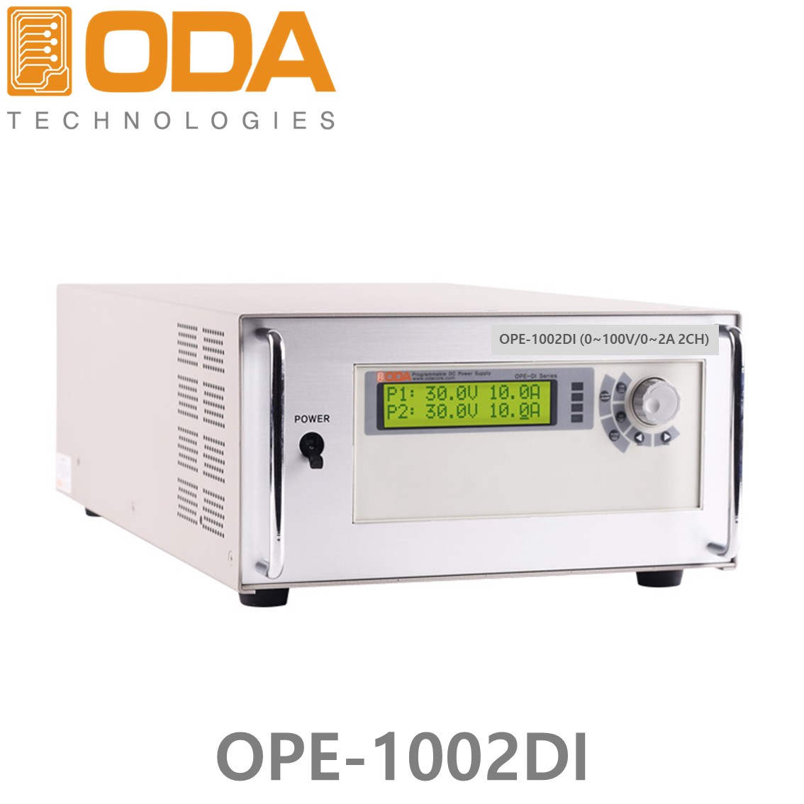 [ ODA ] OPE-1002DI  2채널/100V/2A/400W 리니어 프로그래머블 DC파워서플라이