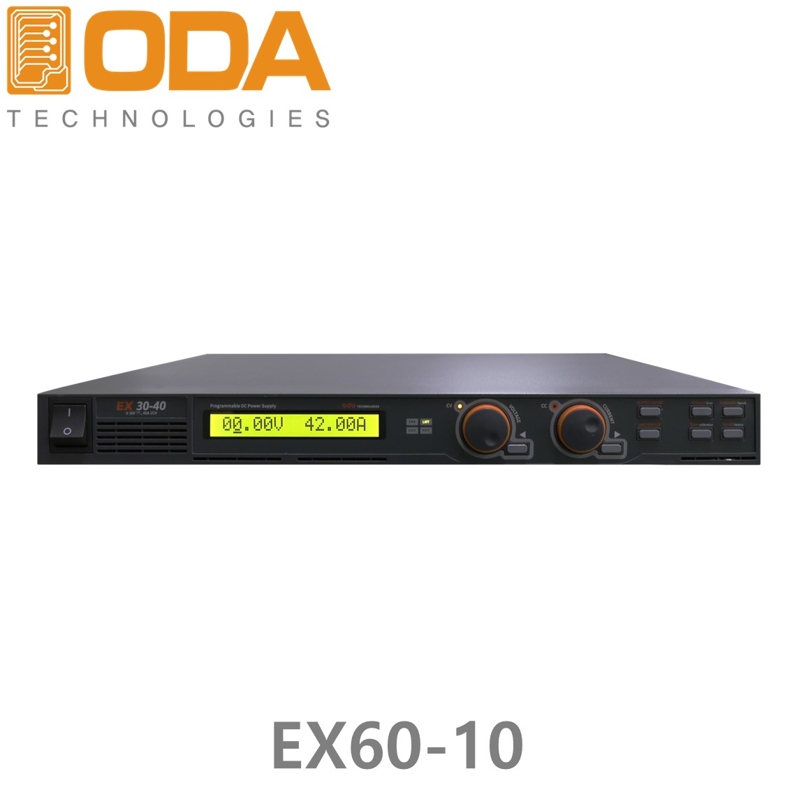 [ ODA ] EX60-10  60V/10A/600W 스위칭타입 프로그래머블 DC파워서플라이, 프로그래머블 DC전원공급기