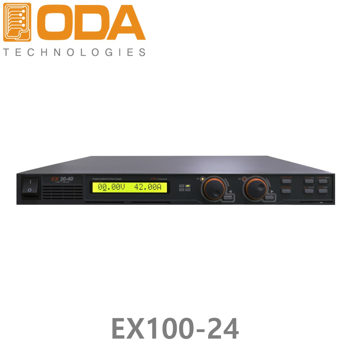 ODA EX100-24  DC파워서플라이 100V/24A/2400W/1U DC전원공급기