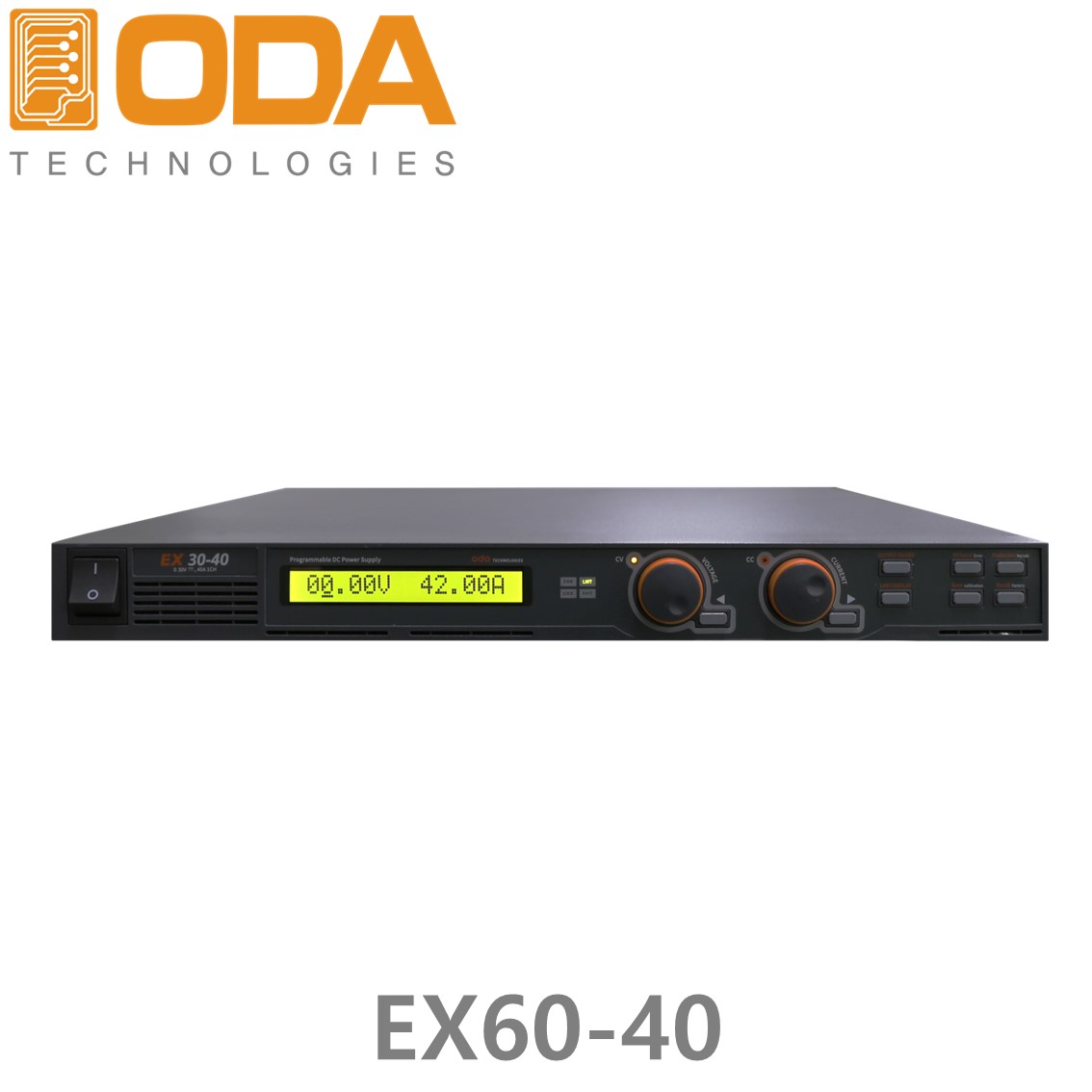 ODA EX60-40  DC파워서플라이 60V/40A/2400W/1U DC전원공급기