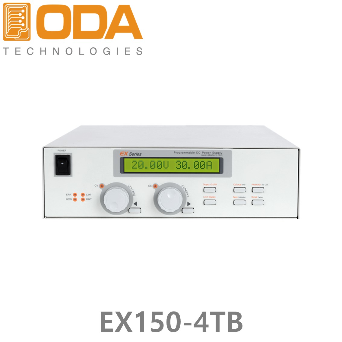 [ ODA ] EX150-4TB  150V/4A/600W DC파워, 스위칭 프로그래머블 전원공급기