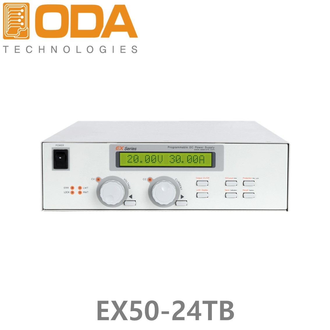[ ODA ] EX50-24TB  50V/24A/1200W DC파워, 스위칭 프로그래머블 전원공급기