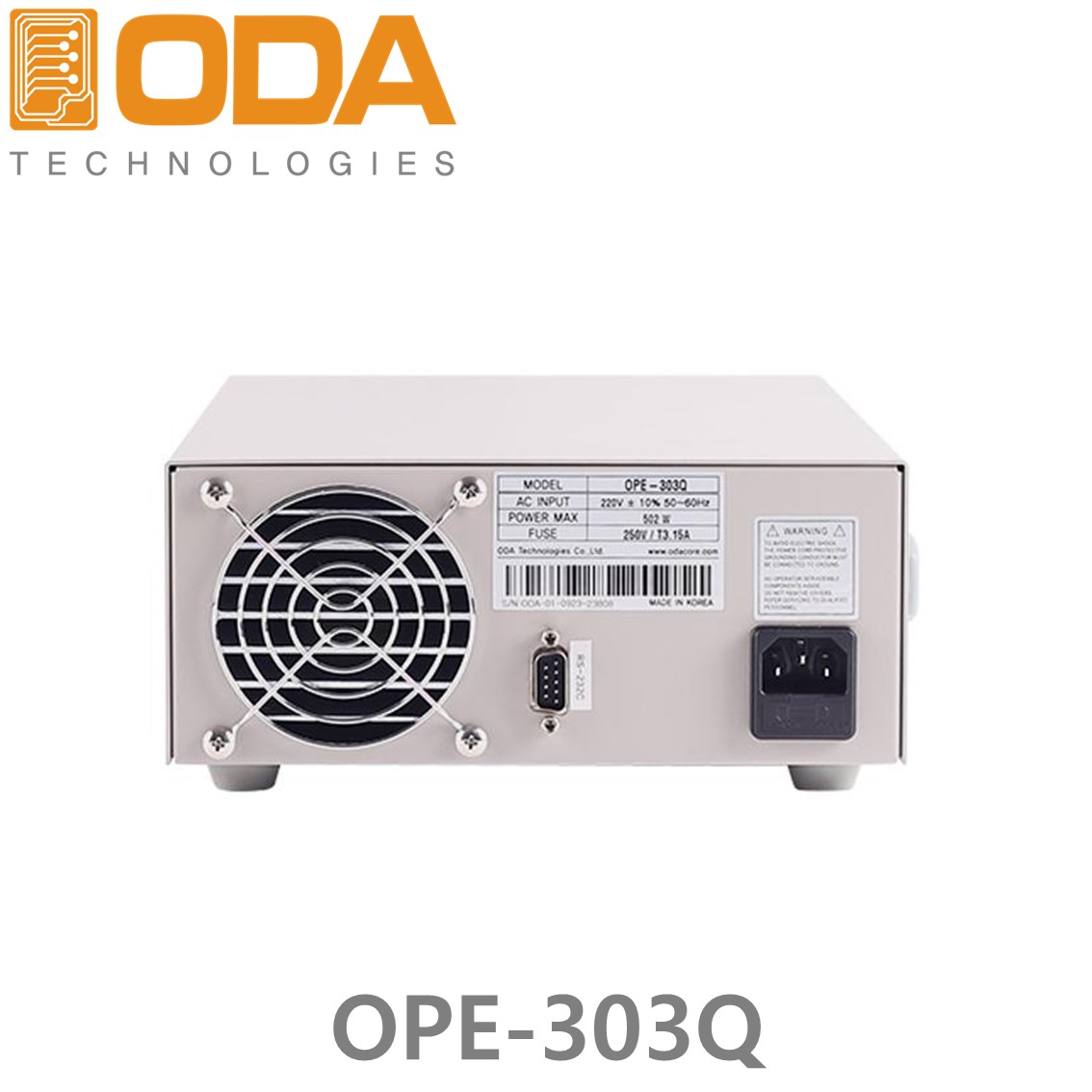 [ ODA ] OPE-303Q  ±30V/3A x 2채널, 5V/2A x 1채널, 15V/1A x 1채널 180W