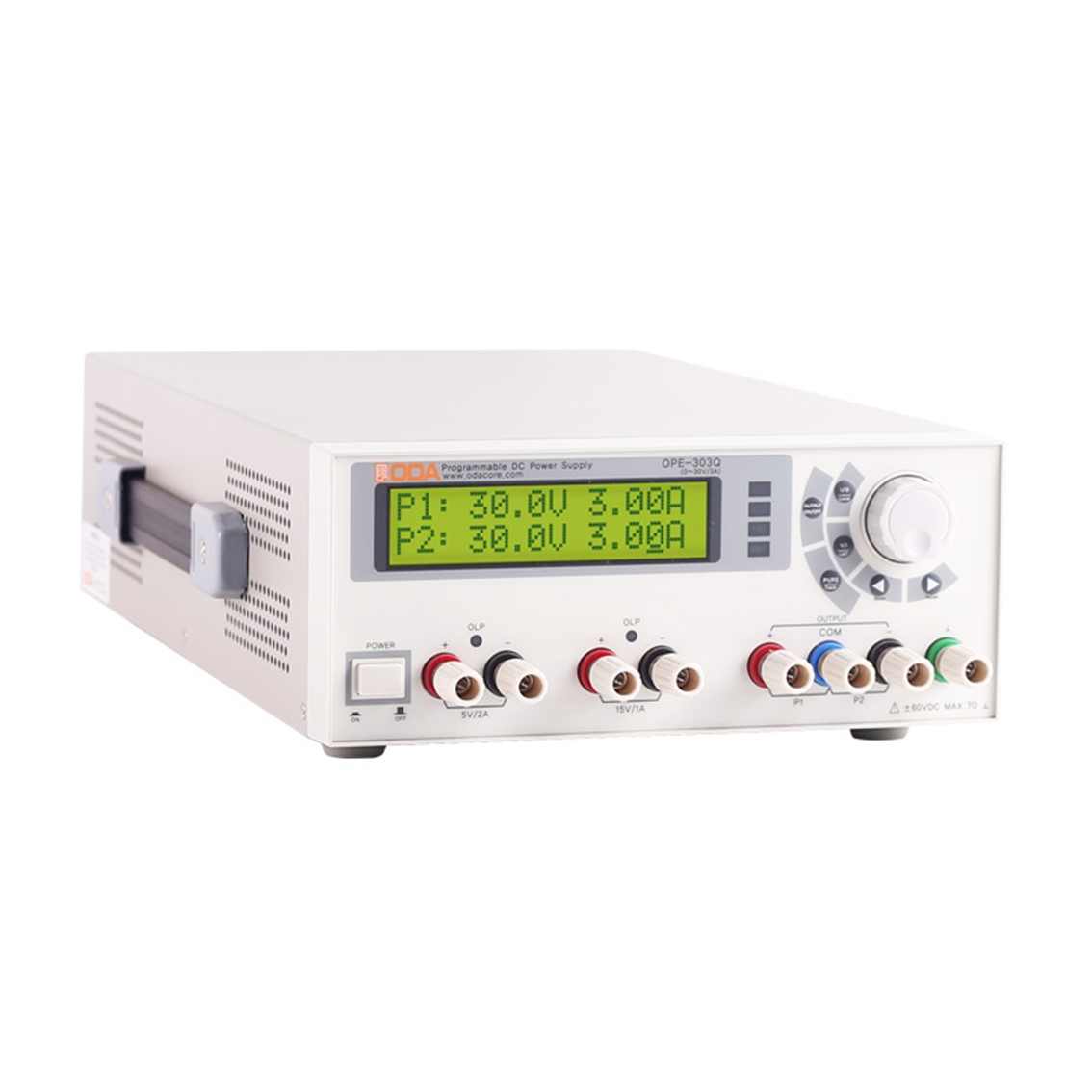 ODA OPE-503Q  DC파워서플라이  4채널, ±50V/3A x 2채널, 5V/2A x 1채널, 15V/1A x 1채널 300W DC전원공급기