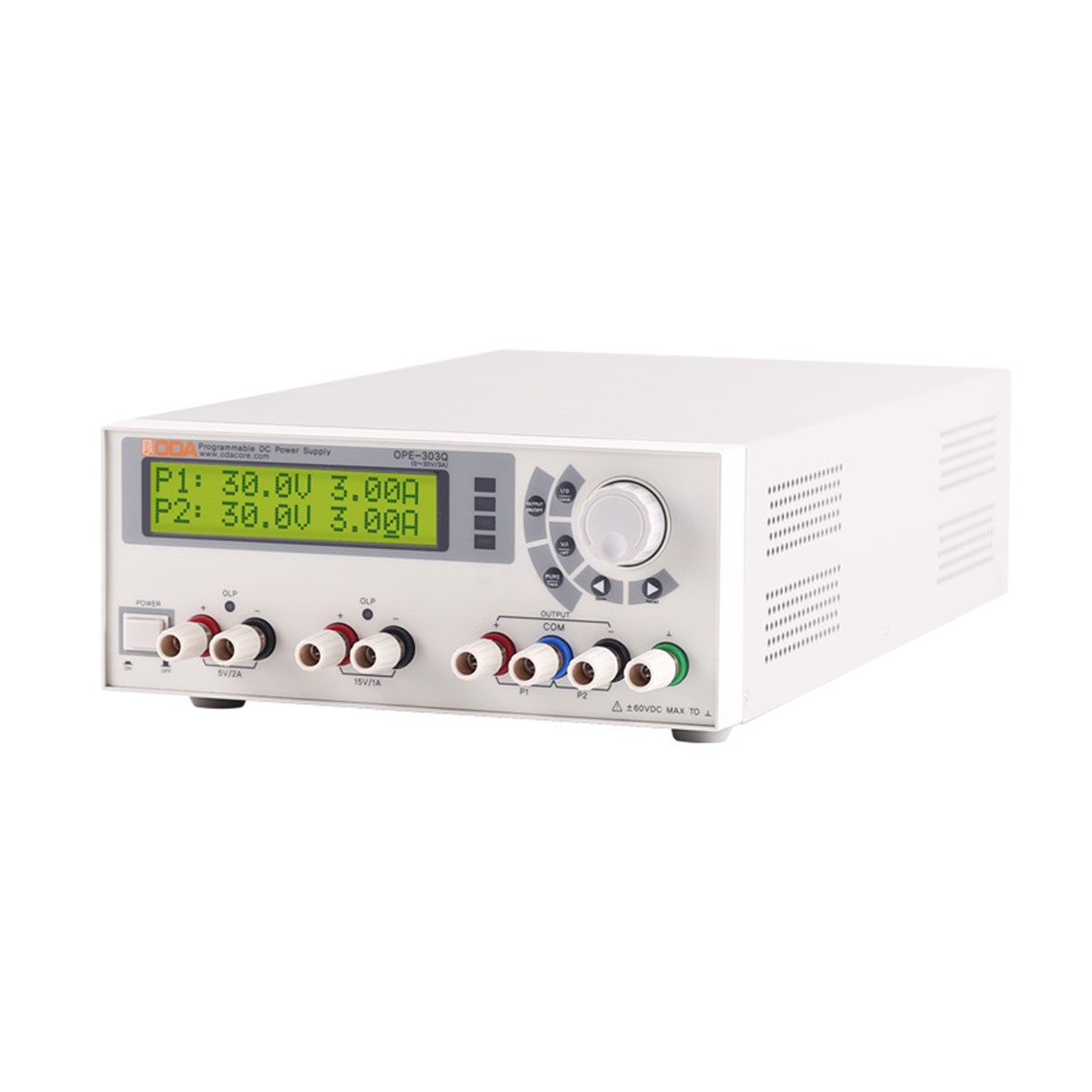ODA OPE-801Q  DC파워서플라이 4채널, ±80V/1A x 2채널, 5V/2A x 1채널, 15V/1A x 1채널 160W DC전원공급기