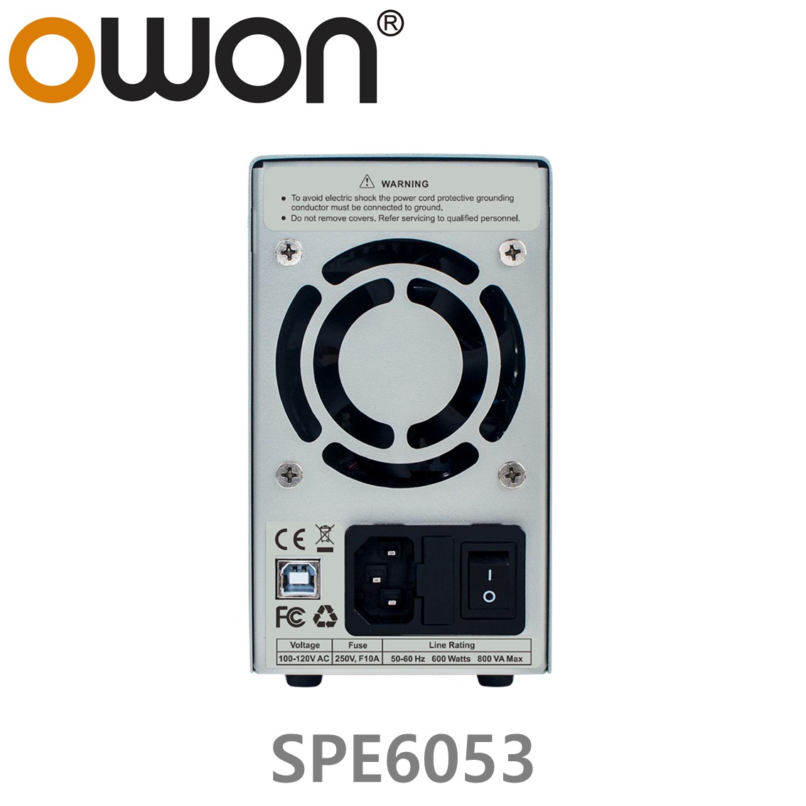 [ OWON ] SPE6053 프로그래머블 스위칭 DC파워서플라이, 60V-5A, 300W, 1CH DC전원공급장치