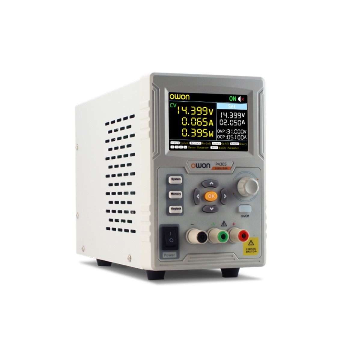 OWON P4305  리니어 DC파워서플라이 30V-5A, 150W, 1CH DC전원공급장치