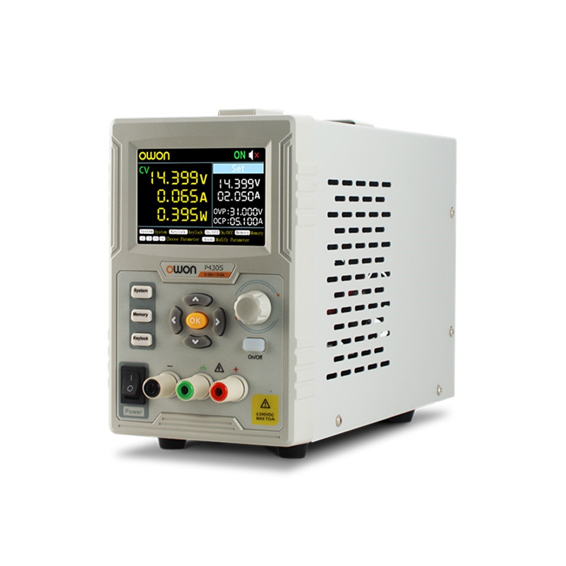 OWON P4305  리니어 DC파워서플라이 30V-5A, 150W, 1CH DC전원공급장치