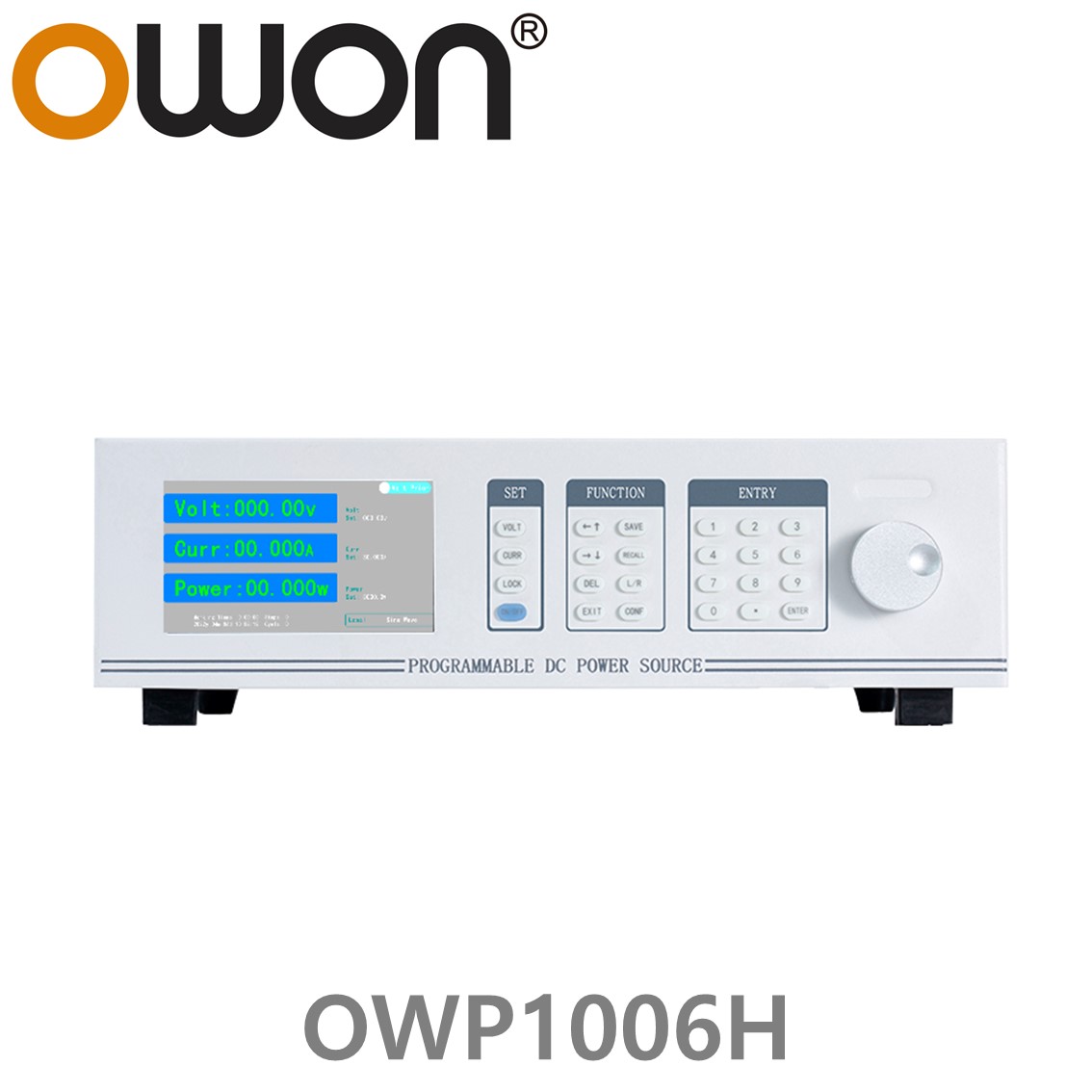 [ OWON ] OWP1006H 고전력 DC파워서플라이, 0-60.000V / 0-30.000A / 1000.0W DC전원공급장치