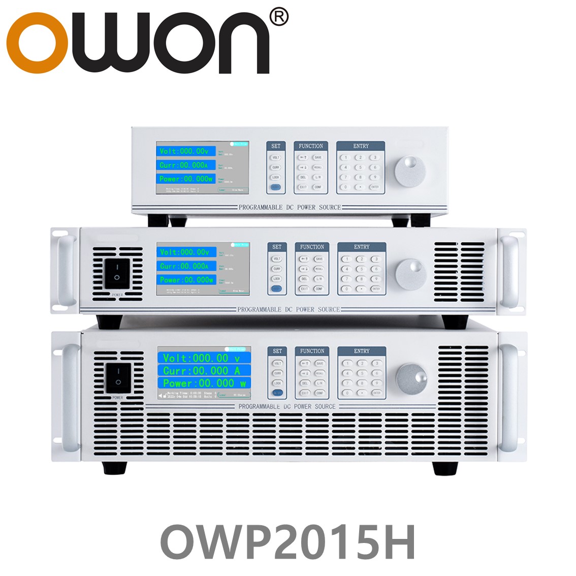 [ OWON ] OWP2015H 고전력 DC파워서플라이, 0-150.00V / 0-30.000A / 2000.0W DC전원공급장치