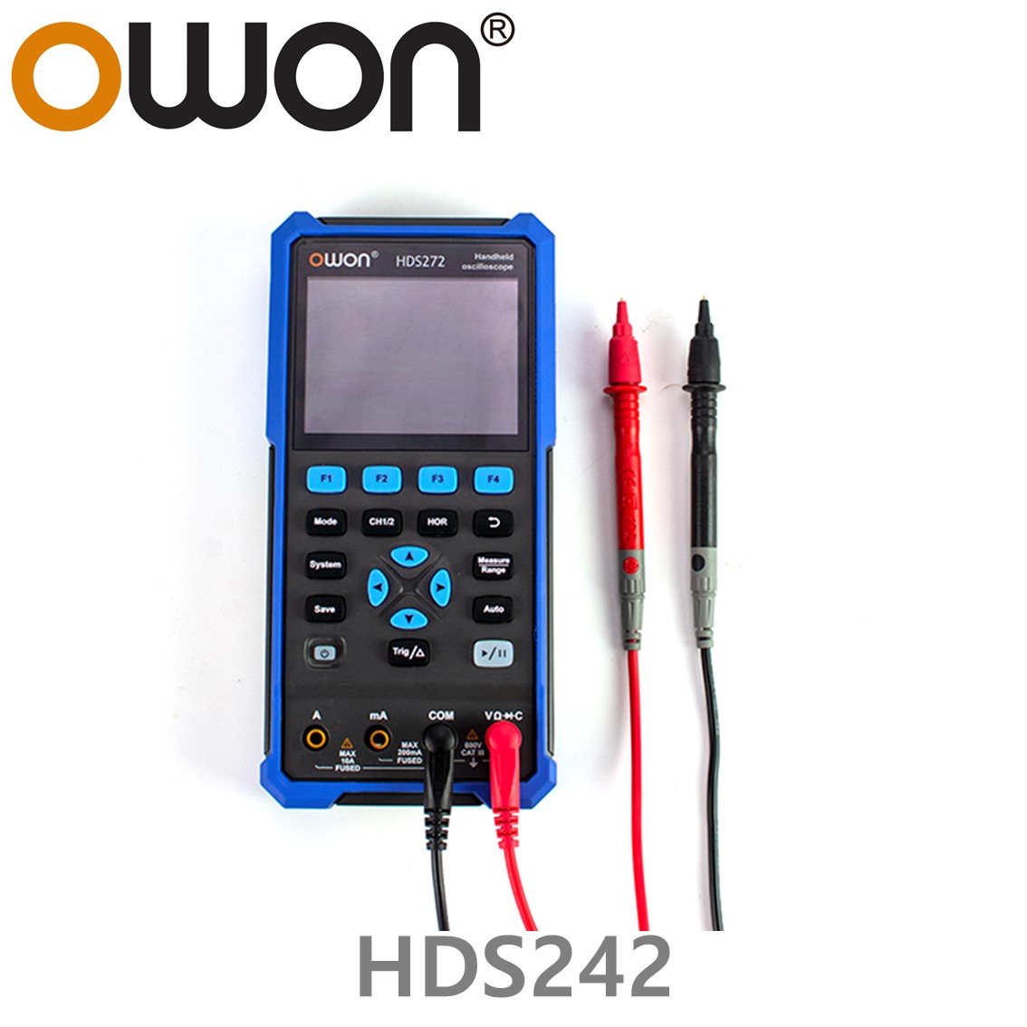 [ OWON ] HDS242 휴대용 디지탈 오실로스코프 40MHz, 2CH, 125MS/s