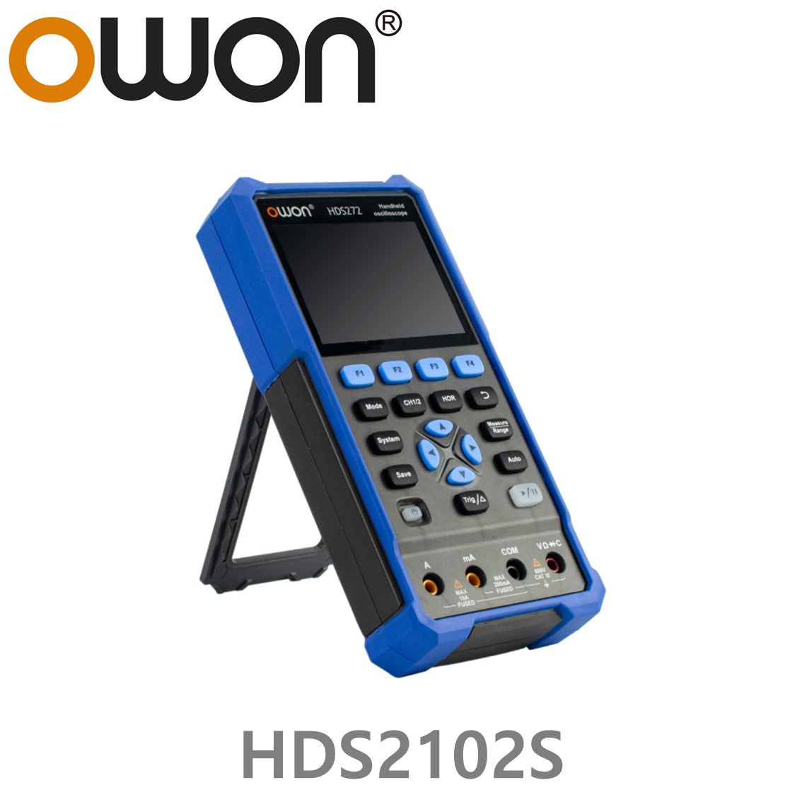 [ OWON ] HDS2102S 휴대용 디지탈 오실로스코프 100MHz, 2CH, 500MS/s