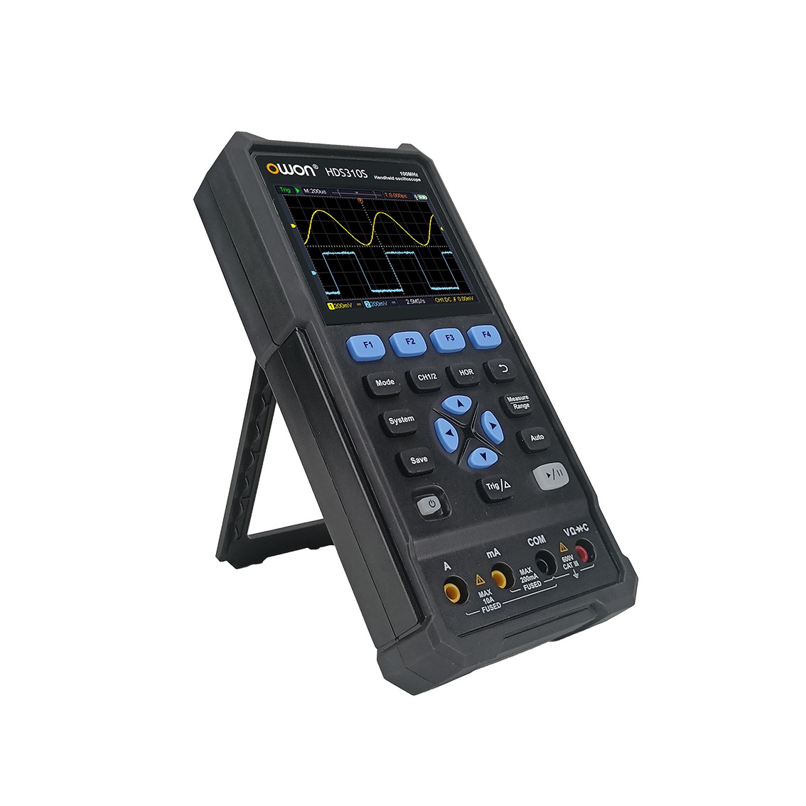 OWON HDS310S 휴대용 디지탈 오실로스코프 100MHz, 2CH, 500MS/s