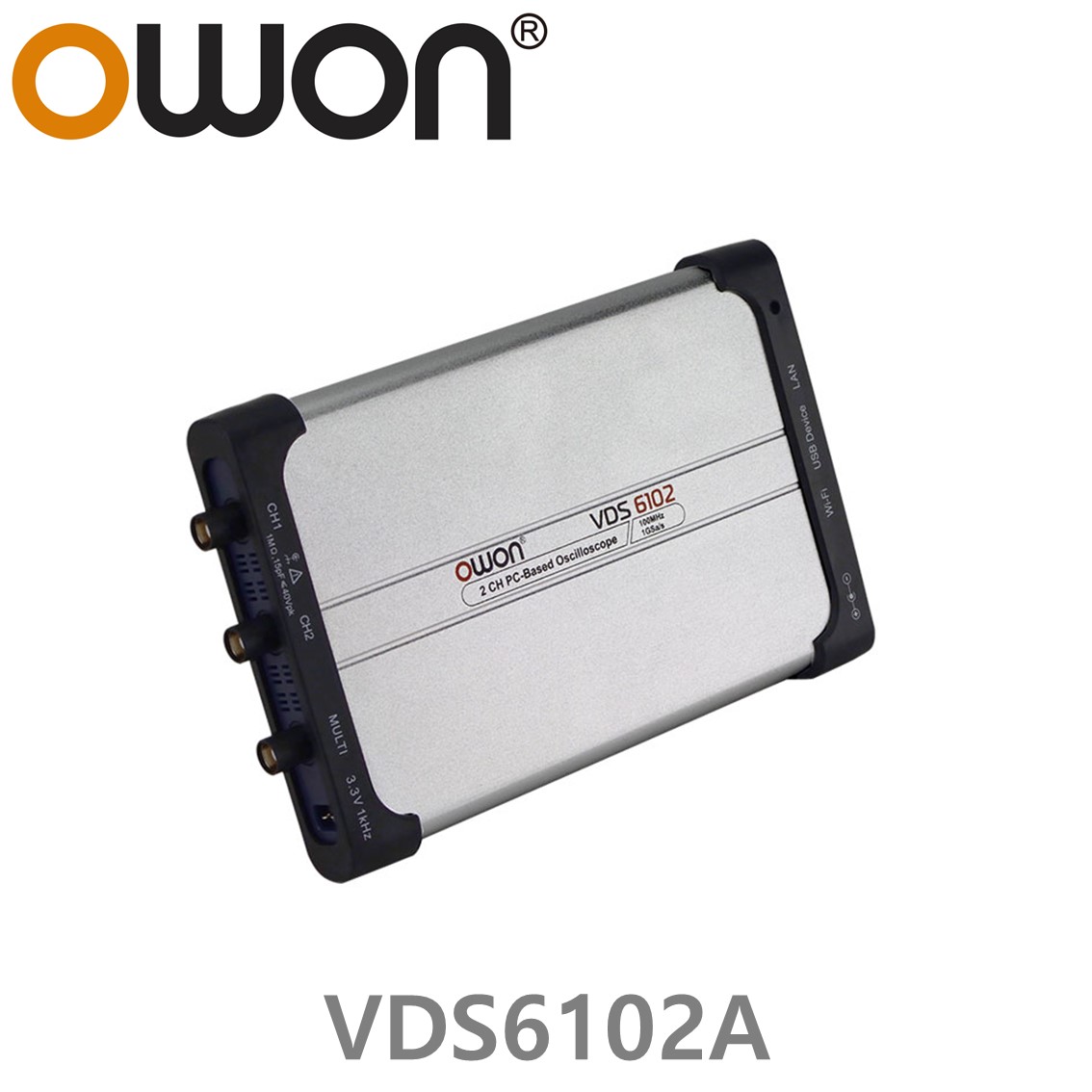 [ OWON ] VDS6102A PC 디지탈 오실로스코프 100MHz, 2CH, 1GS/s, 함수발생기
