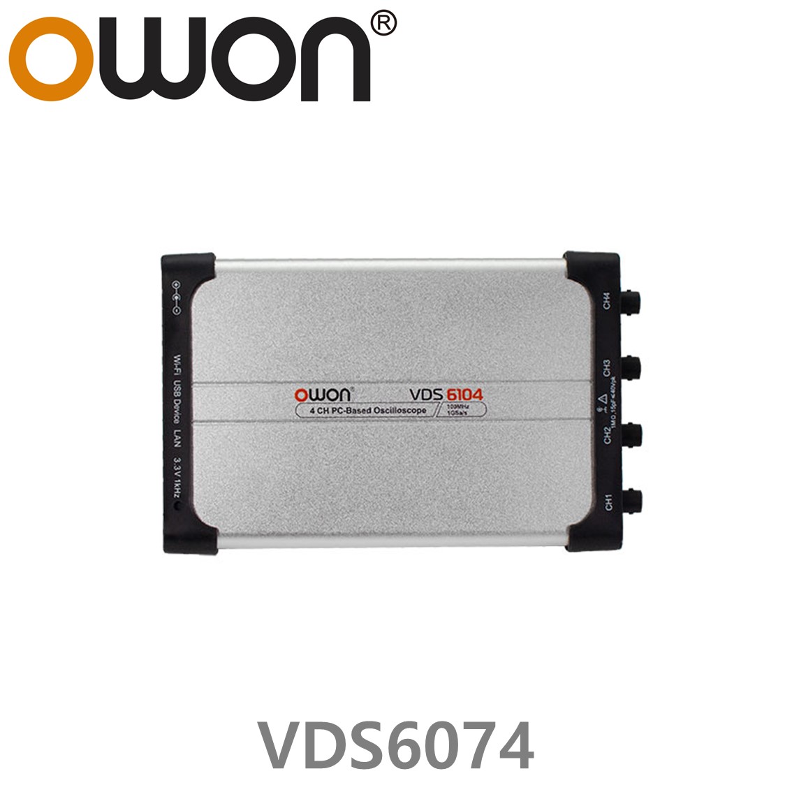 [ OWON ] VDS6074 PC 디지탈 오실로스코프 70MHz, 4CH, 1GS/s