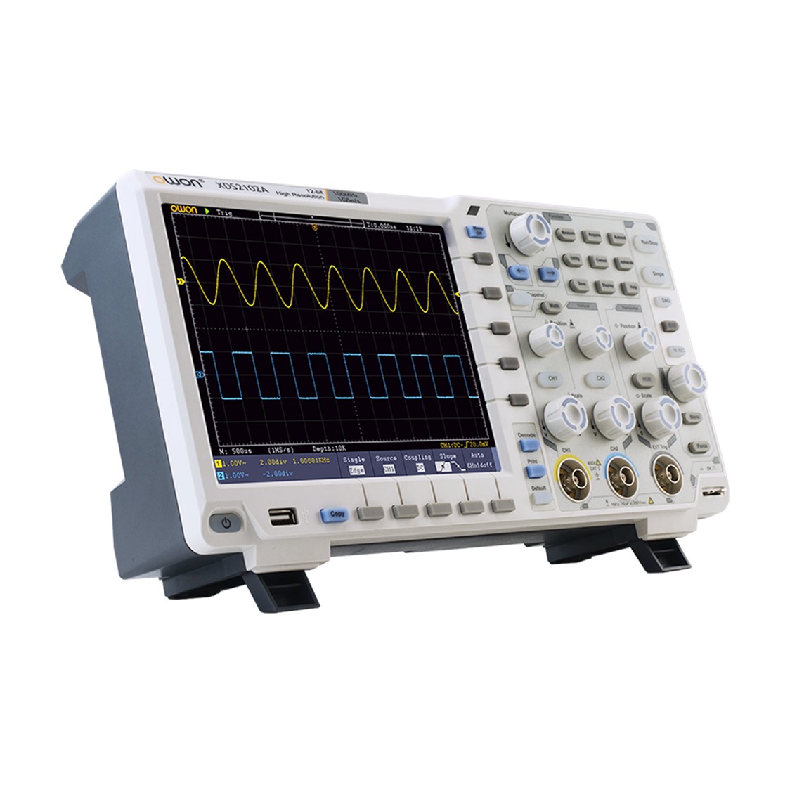 OWON XDS2102A  오실로스코프 100MHz, 2CH, 1GS/s