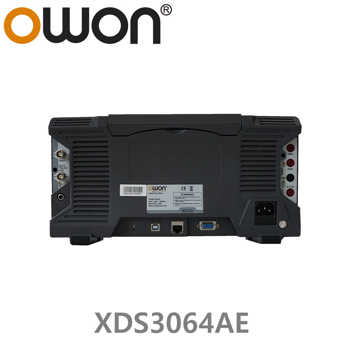 [ OWON ] XDS3064AE 올인원 디지탈 오실로스코프 ( 신호발생기, 멀티미터, 주파수카운터, 디코더 60MHz, 4CH, 1GS/s, 14Bit )