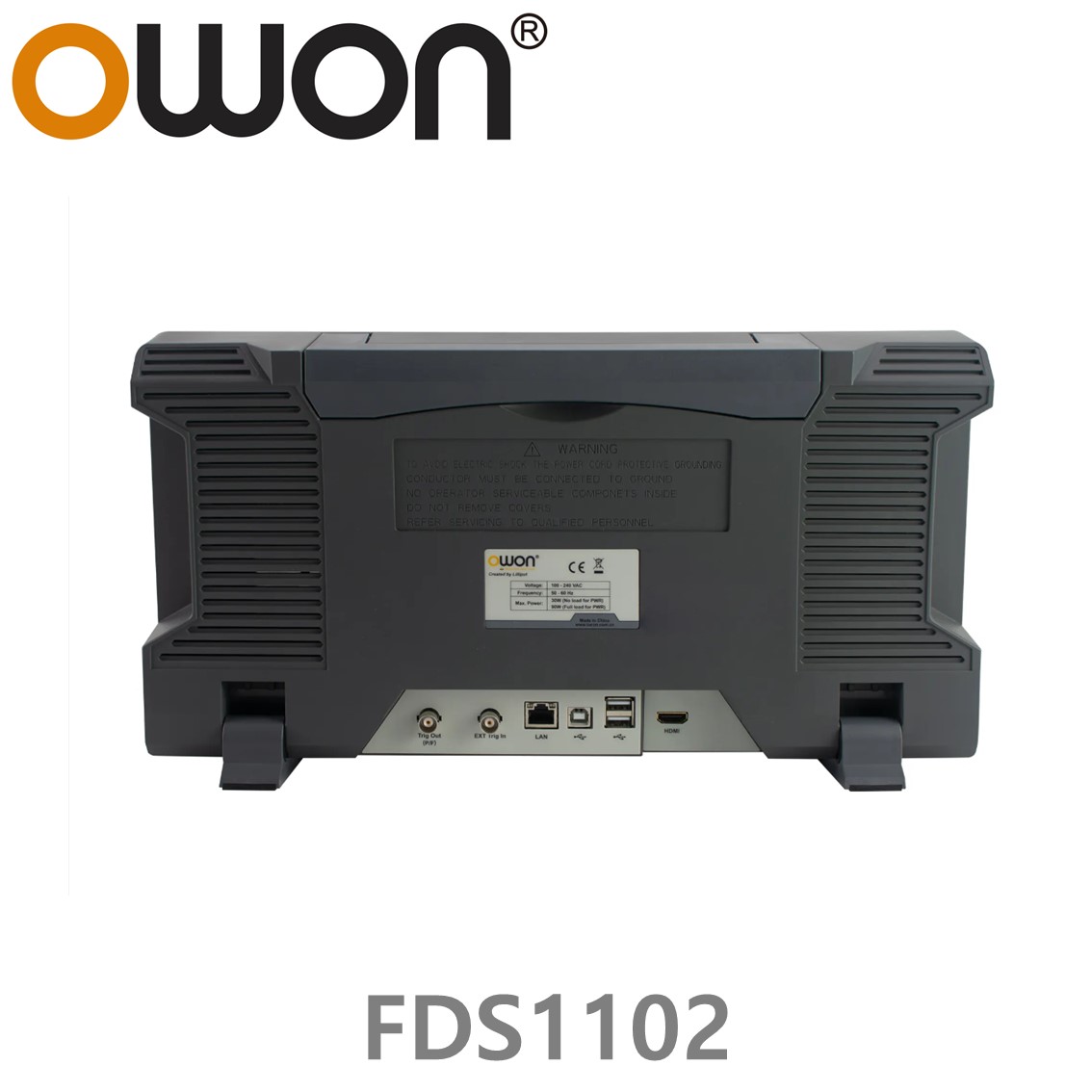 [ OWON ] FDS1102 올인원 디지탈 오실로스코프 2CH, 100MHz, 1GS, 8 Bit, 신호발생기, 멀티미터, 주파수카운터, 디코더