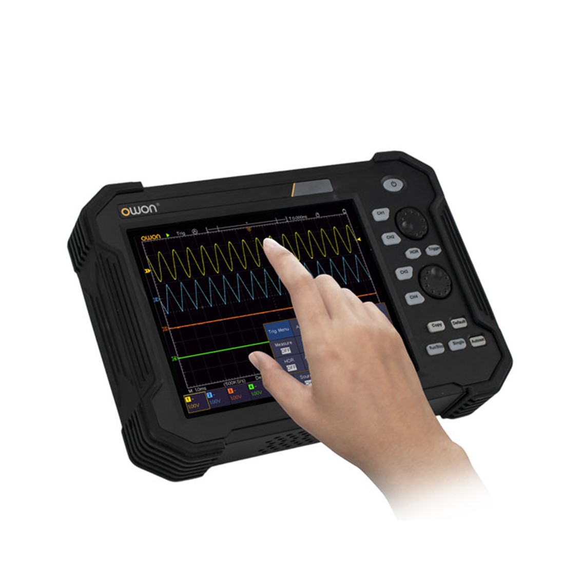 OWON TAO3074A 태블릿 오실로스코프 70MHz, 4CH, 1GS/s, 14Bit