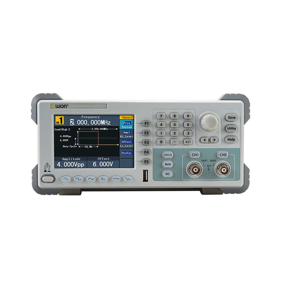 OWON AG051 임의 파형발생기 1CH, 5MHz, 125MS/s