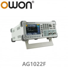 [ OWON ] AG1022F 임의 파형발생기 2CH, 25MHz, 125MS/s, 주파수카운터포함 포괄적 변조, AM, FM, PM, FSK,