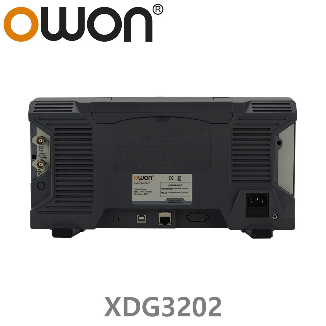 [ OWON ] XDG3202 임의 파형발생기 2CH, 200MHz, 1.25GS/s, 1M Memory