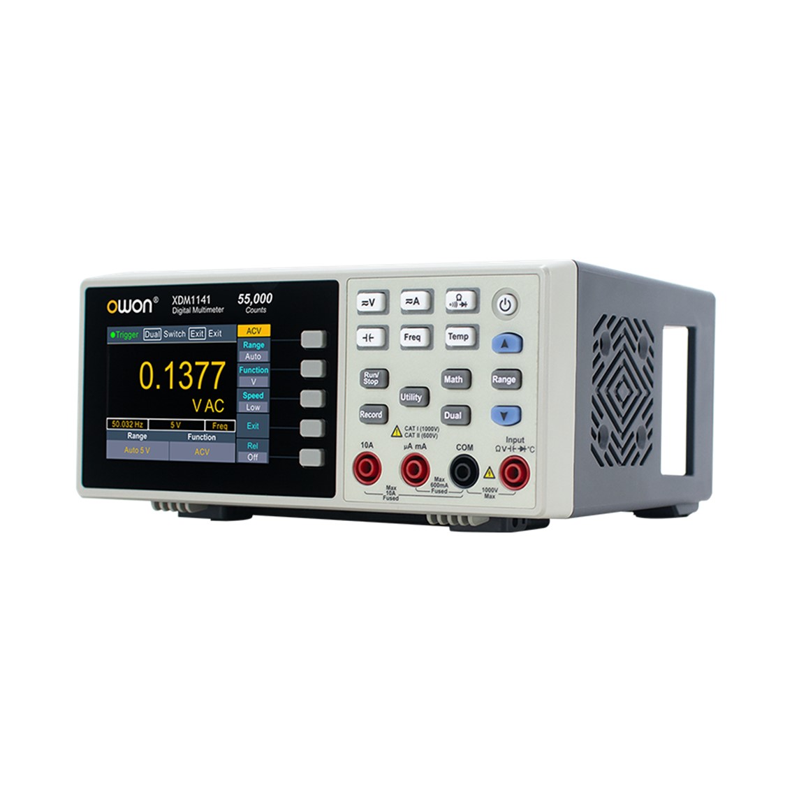 OWON XDM1241  4.5 Digit 벤치타입 디지탈 멀미미터, USB, 60 rdgs/s