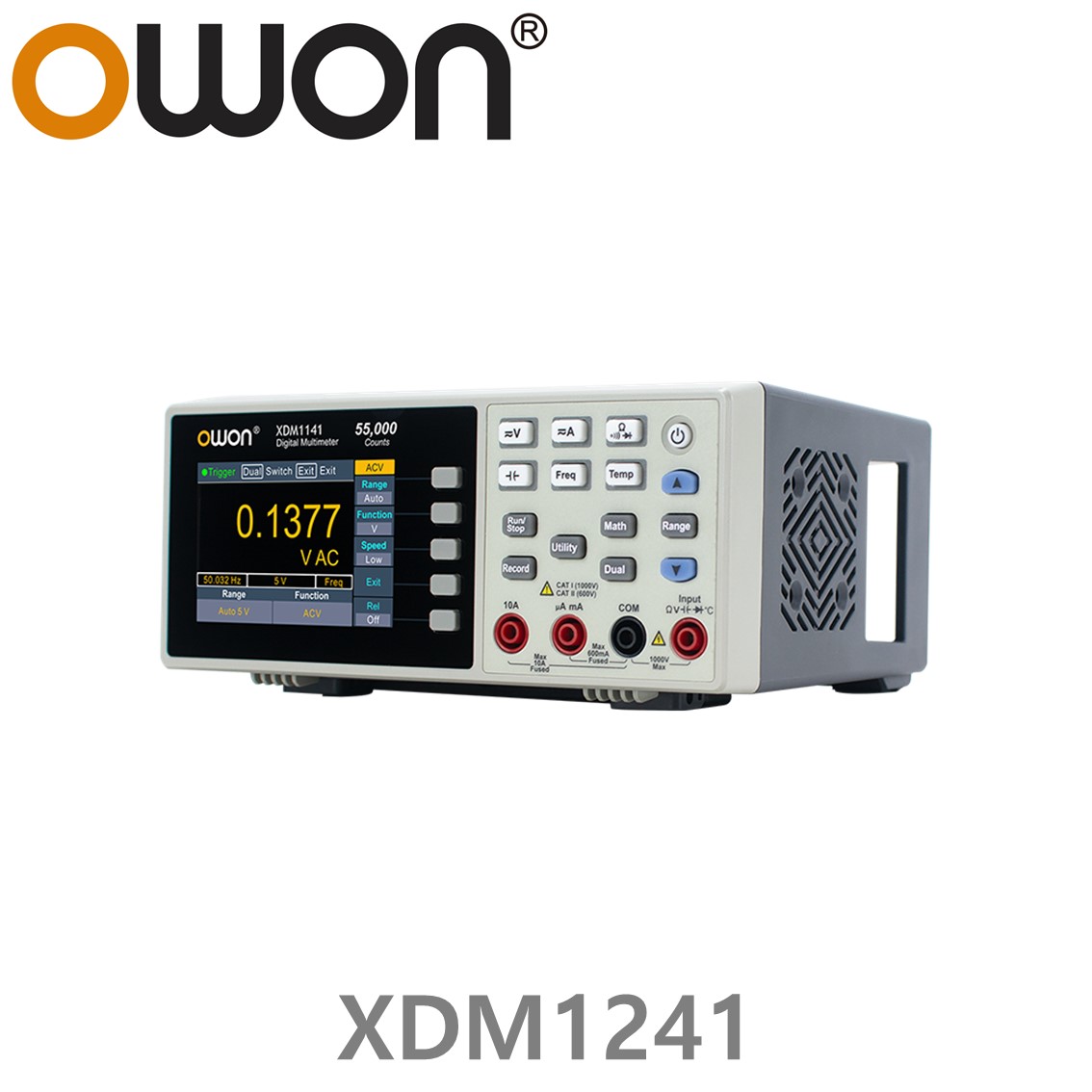 [ OWON ] XDM1241 4.5 Digit 벤치타입 디지탈 멀미미터, USB, 60 rdgs/s