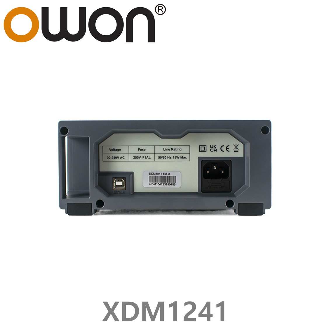 [ OWON ] XDM1241 4.5 Digit 벤치타입 디지탈 멀미미터, USB, 60 rdgs/s