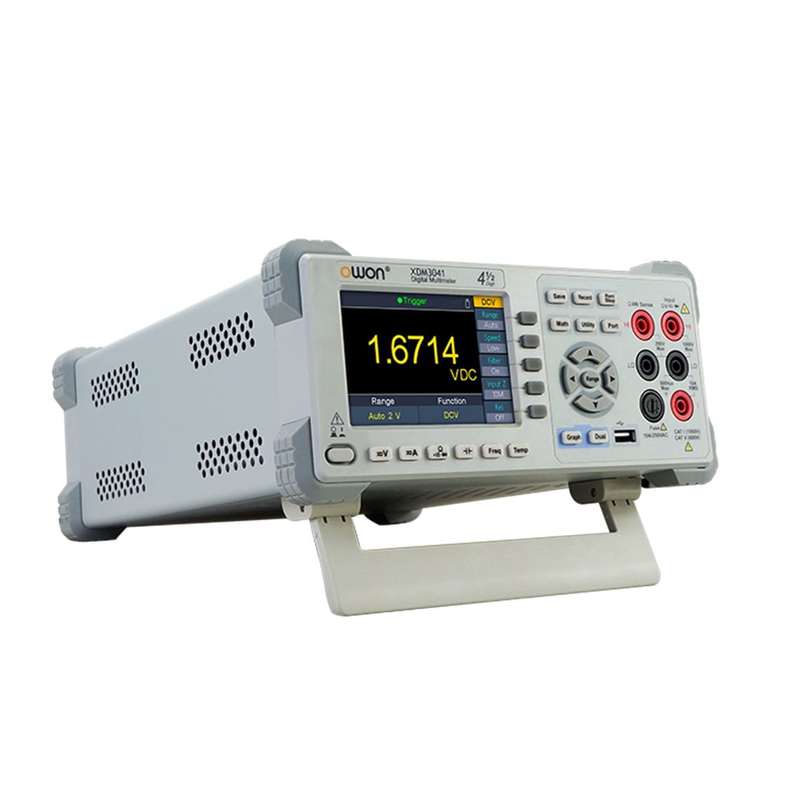 OWON XDM3041  4 1/2 벤치타입 디지탈 멀미미터, 150 rdgs/s, USB, RS232C, LAN (WiFi option)