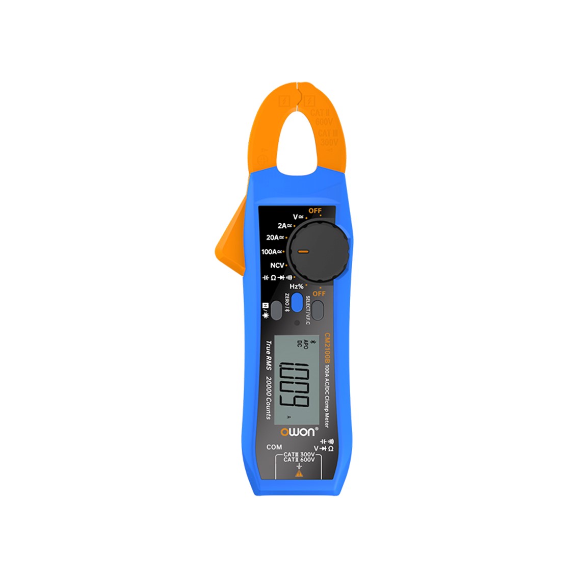 OWON CM2100B AC/DC 클램프미터, 후꾸메타, 20000 count true RMS