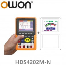 [ OWON ] HDS4202M-N 휴대용 디지탈 오실로스코프, 휴대용 DSO, 200MHz, 2CH, 1GS/s