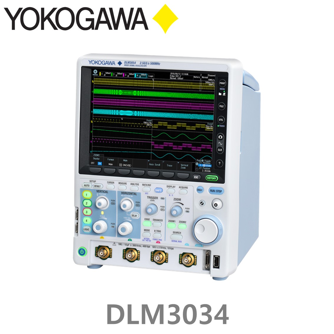 [ YOKOGAWA ] DLM3034 350MHz/4Ch, 요꼬가와 디지털 오실로스코프