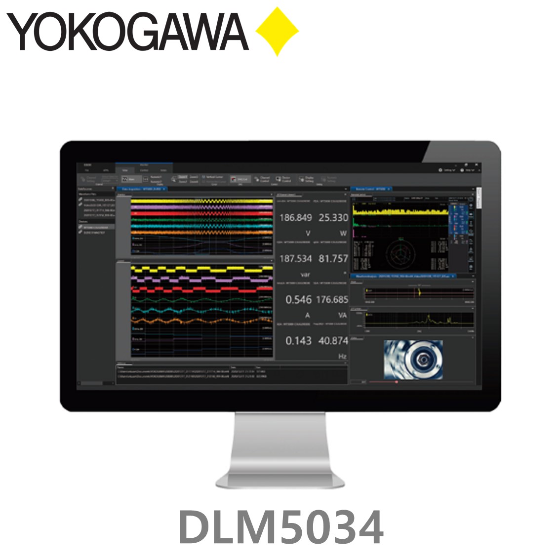 [ YOKOGAWA ] DLM5034 350MHz/4Ch, 요꼬가와 혼합신호 디지털오실로스코프