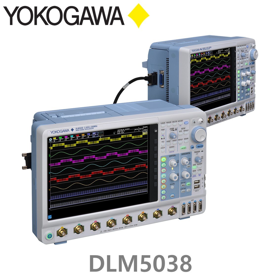 [ YOKOGAWA ] DLM5038 350MHz/8Ch, 요꼬가와 혼합신호 디지털오실로스코프
