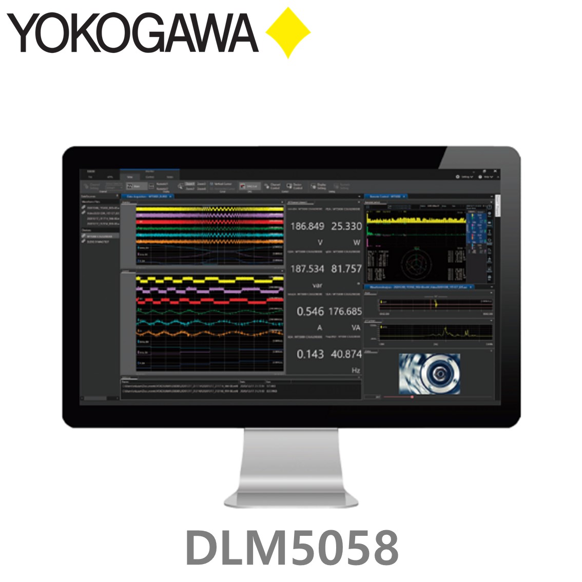 [ YOKOGAWA ] DLM5058 500MHz/8Ch, 요꼬가와 혼합신호 디지털오실로스코프