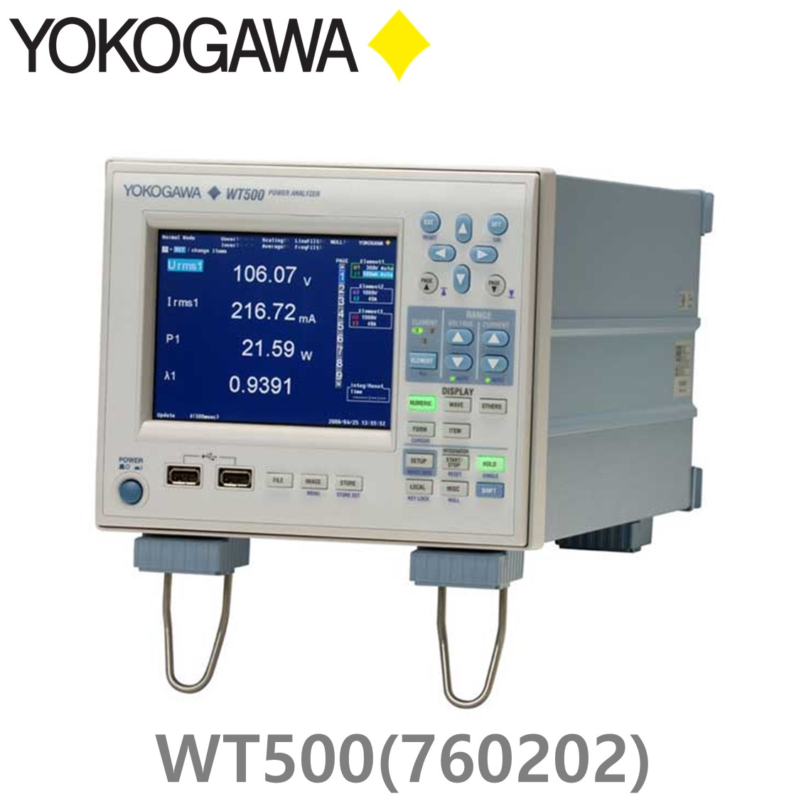 [ YOKOGAWA ] WT500(760202) 요꼬가와 전력분석기, 전력분석계