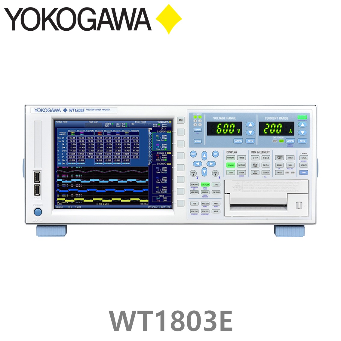 [ YOKOGAWA ] WT1803E 요꼬가와 전력분석기, 고성능 전력분석기, WT1800E