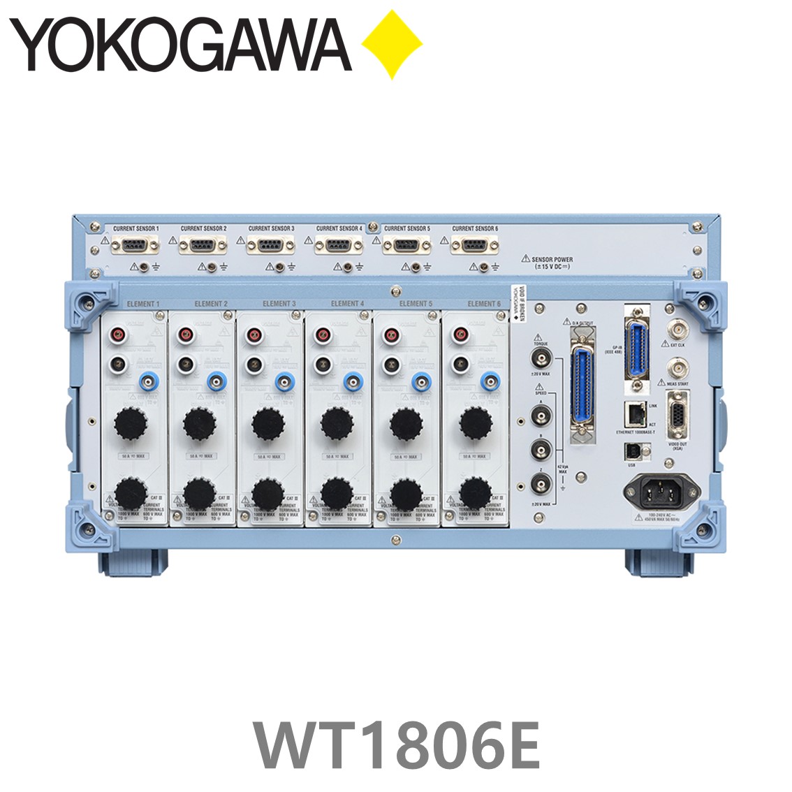 YOKOGAWA WT1806E 6채널 파워미터,전력분석기 50A or 5A